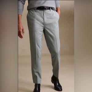 Banana Republic Grey Dress Pants Sz 35